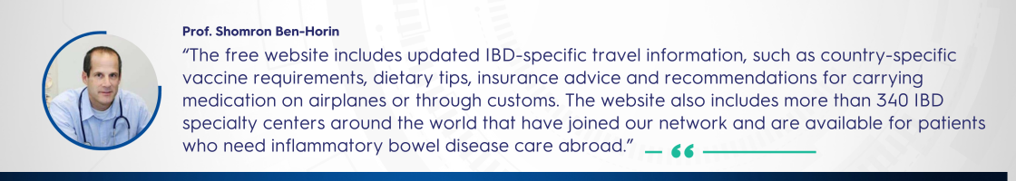 Sheba Medical Center Leads the Way in Supporting IBD Patients with Innovative Travel Website.
