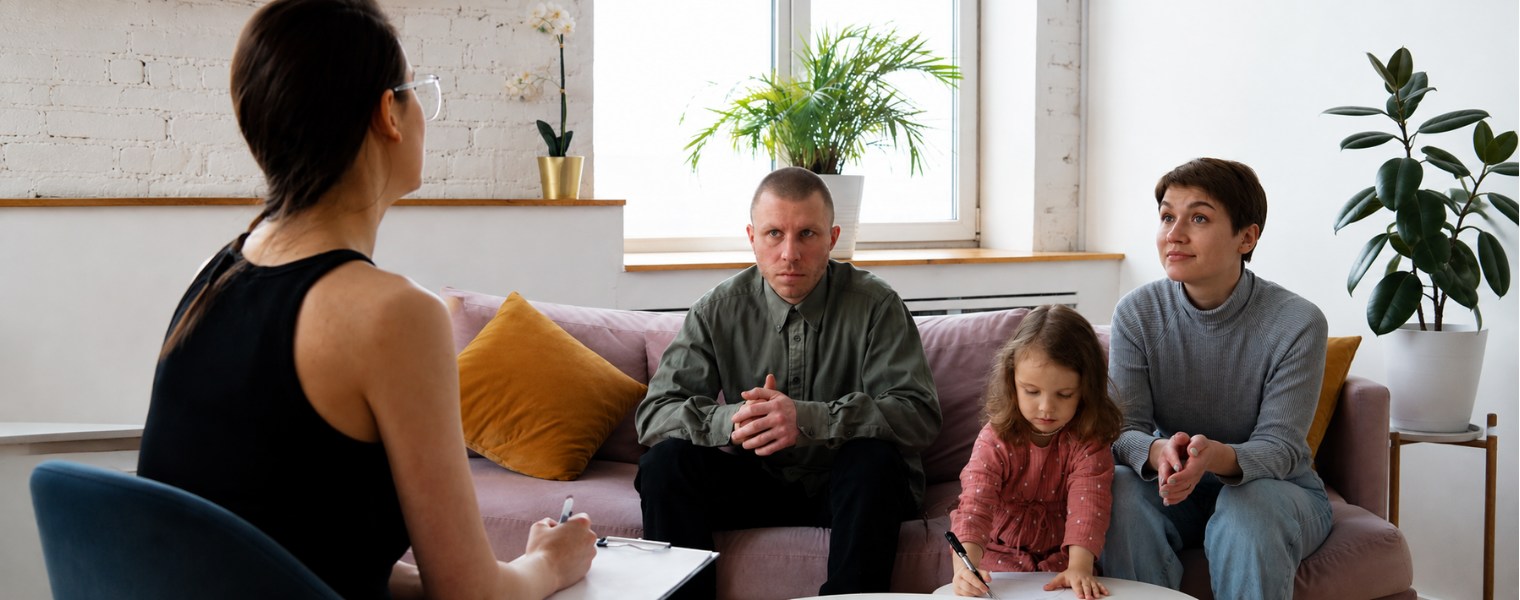 Family mental health support and parent guidance